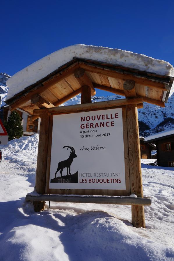 Hotel Garni Les Bouquetins Zinal Exterior photo